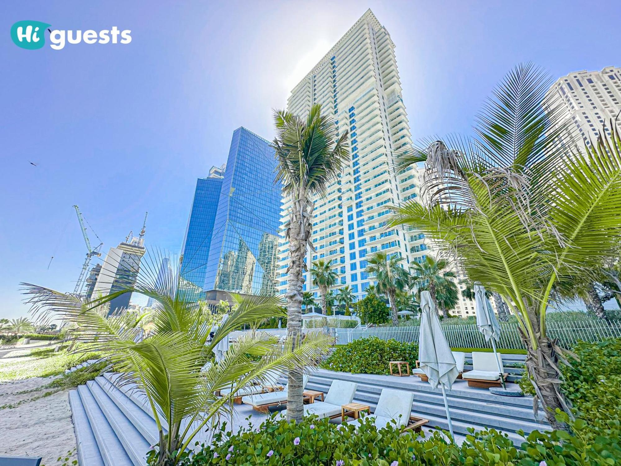 Higuests - Ocean Views And Comfort In La Vie, Jbr Дубай Екстер'єр фото